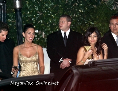  Vanessa & Megan @ 2009 Golden Globes After Party