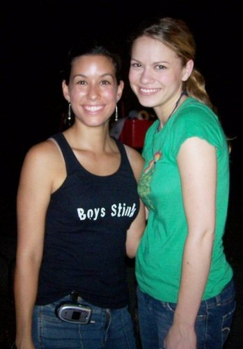  Bethany Joy and her friend