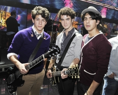  Jonas Brothers - 2008 American música Awards Rehearsals