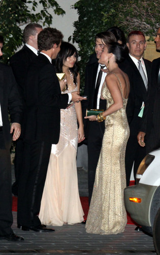 Megan Fox, Vanessa & Zac at InStyle & Warner Bros Golden Globe After-Party