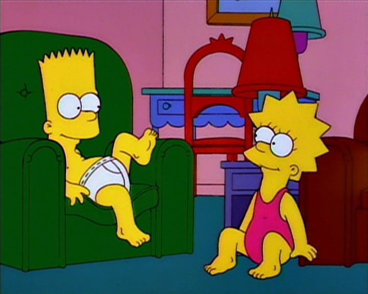 The Simpsons Image: S6E1 - Bart Of Darkness.