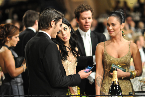 Zac, Vaneesa & Megen Fox at Golden Globes