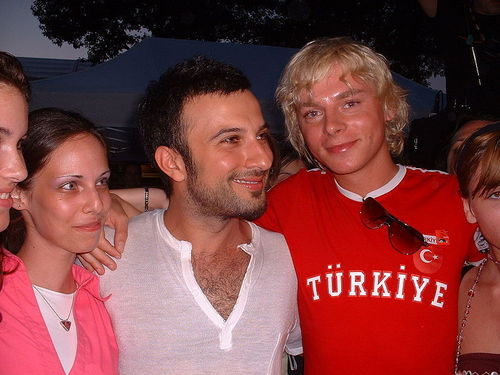 tarkan with fans