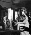 Elizabeth And Agnes On The Set - bewitched photo
