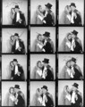 Elizabeth Montgomery & Maurice Evans Proof Sheet - bewitched photo