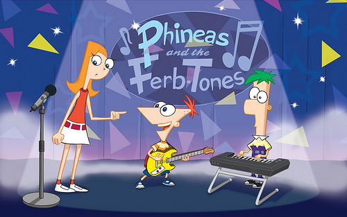phineas and ferb wallpaper. Flop Starz - Phineas and Ferb