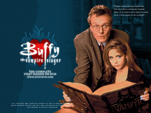  Giles and Buffy