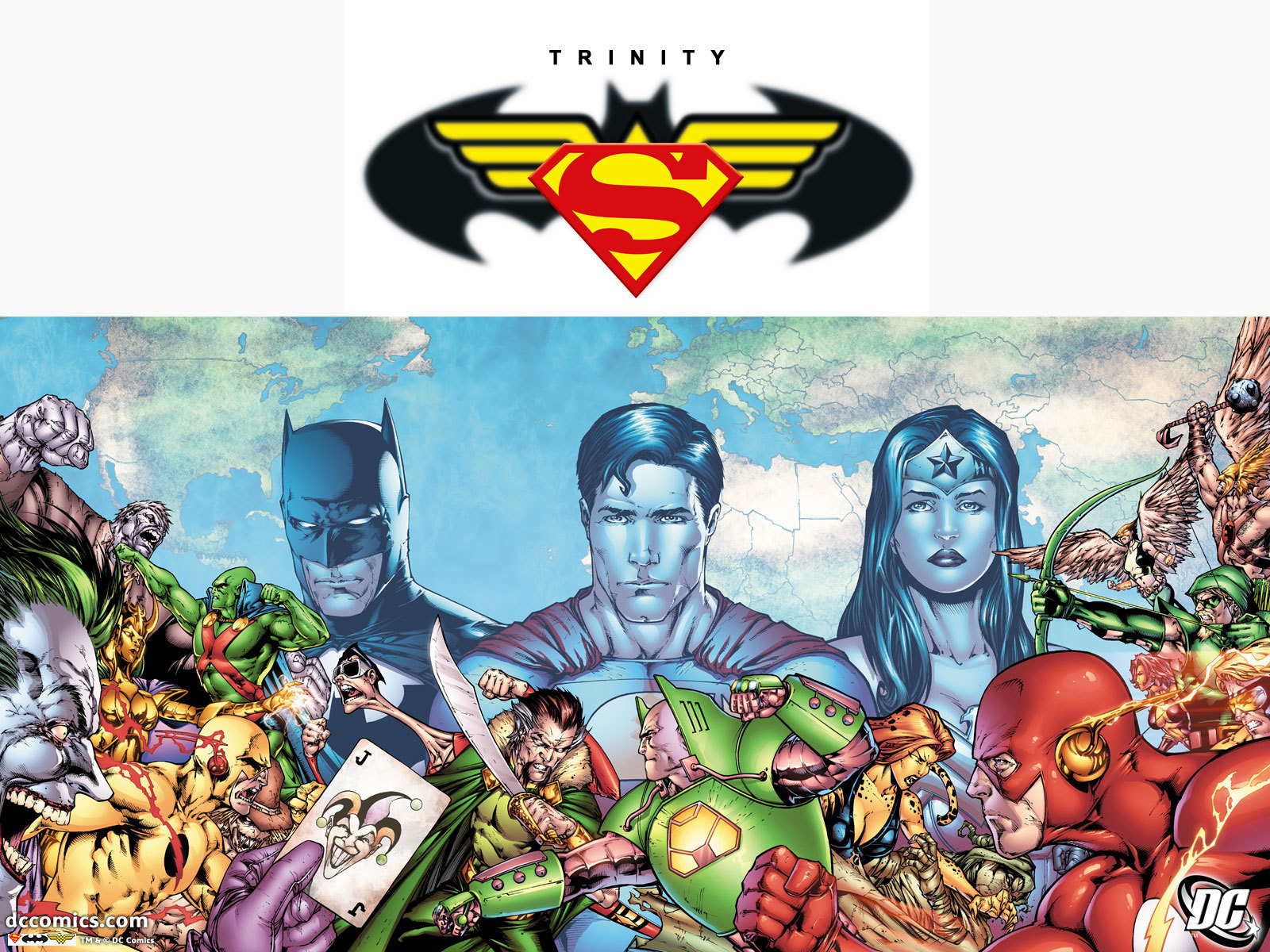 Trinity - DC Comics 1600x1200 1024x768 800x600