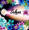 selena fan flowered - selena-gomez fan art