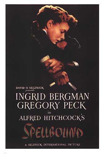  Gregory Peck and Ingrid Bergman in Spellbound