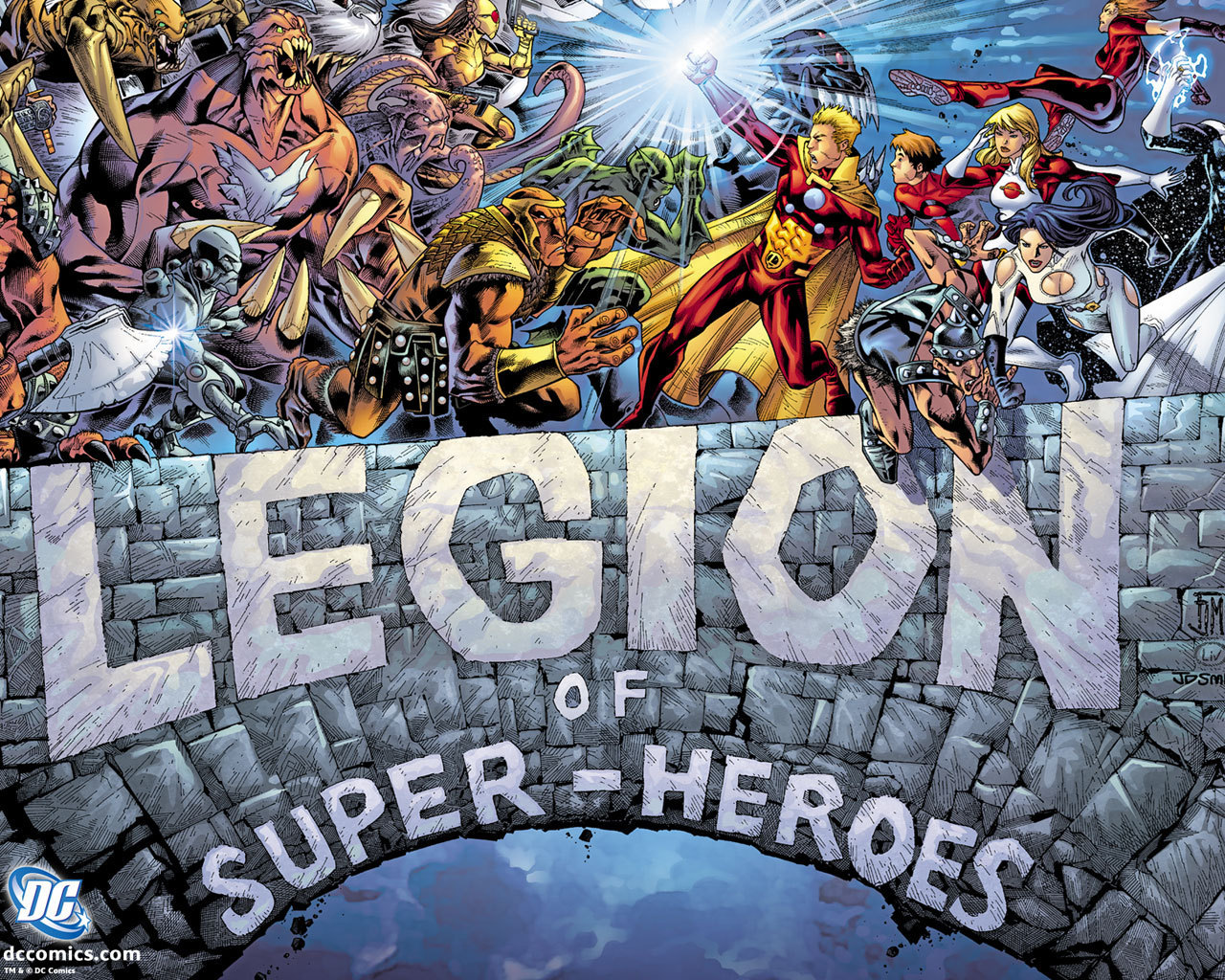 Legion of Super Heroes #50 - DC Comics 1280x1024