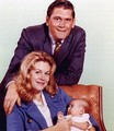Samantha, Darrin And Baby Tabatha - bewitched photo