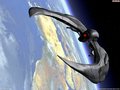 battlestar-galactica - Cylon Raider wallpaper