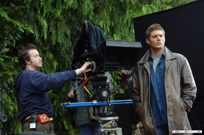  Jensen On Set Season 1 SPN
