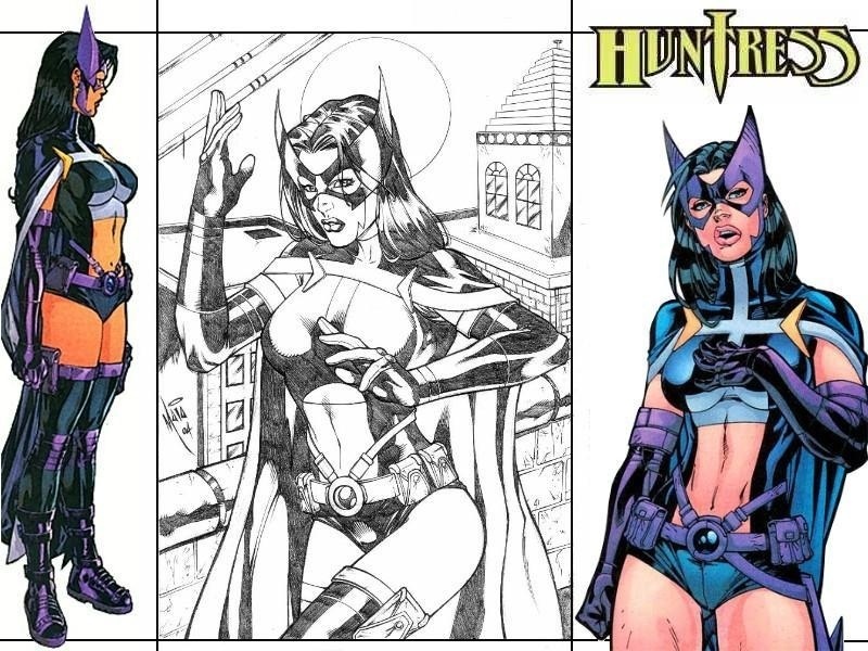 dc comics wallpaper. The Huntress - DC Comics