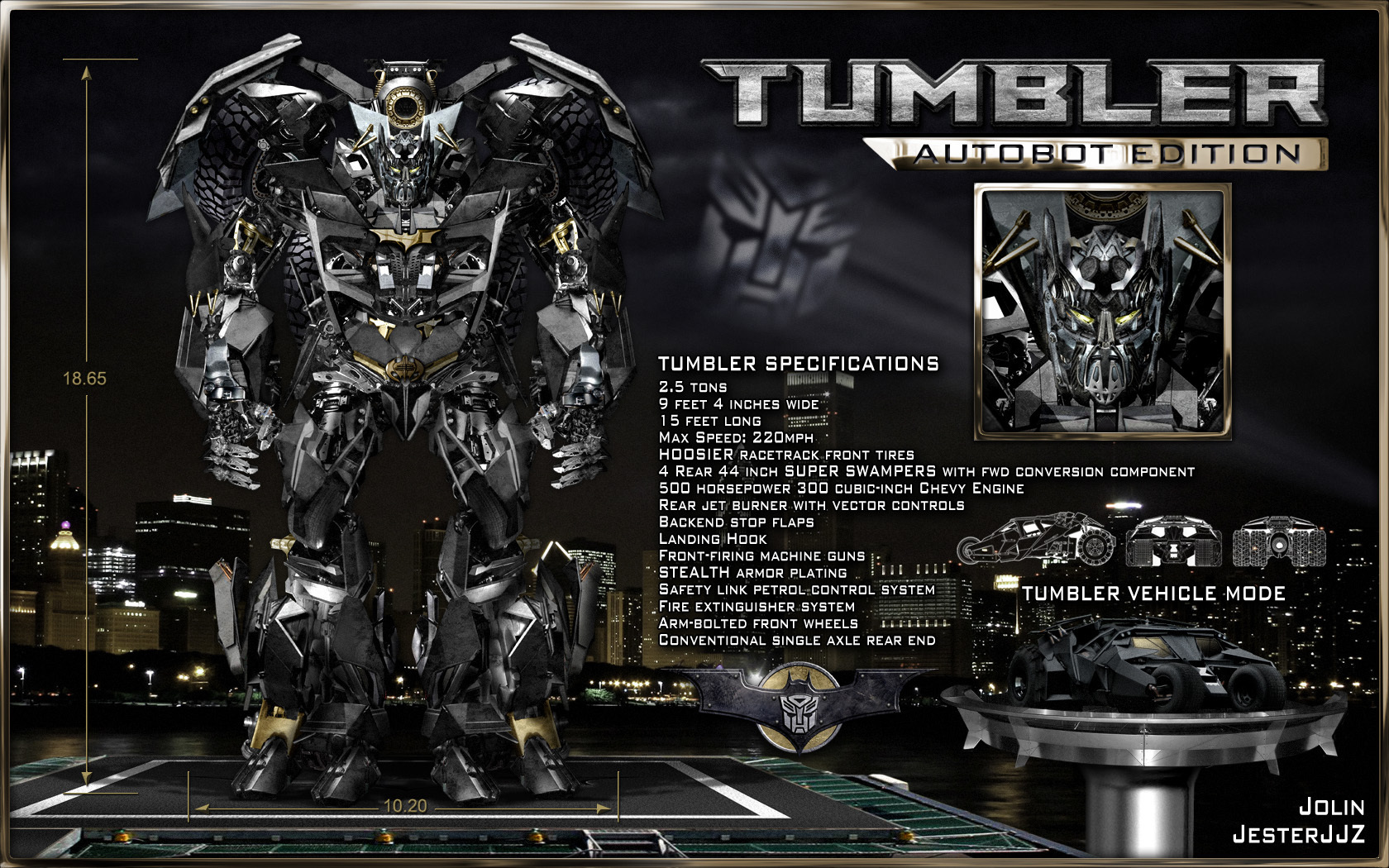 Tumbler - Transformers Wallpaper (4031608) - Fanpop