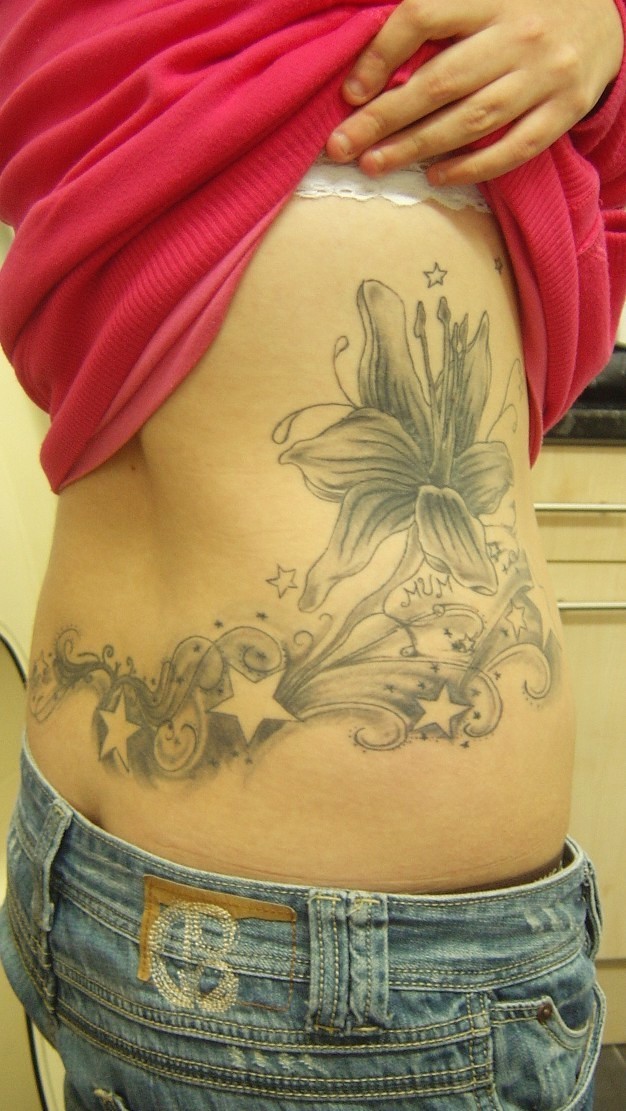 Tattoo Art Flowers