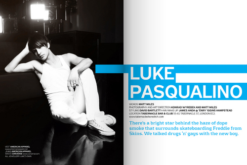  Luke in AXM magazine
