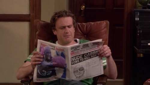  Marshall Doesn't Read a Magazine...