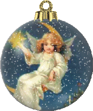  Pretty ángel Snow Bauble,click on to see