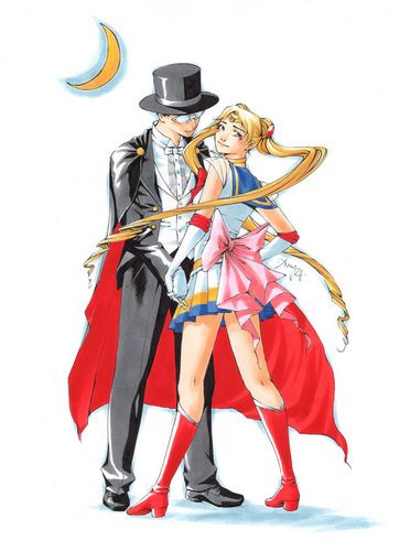  Sailor Moon & Tuxedo Kamen