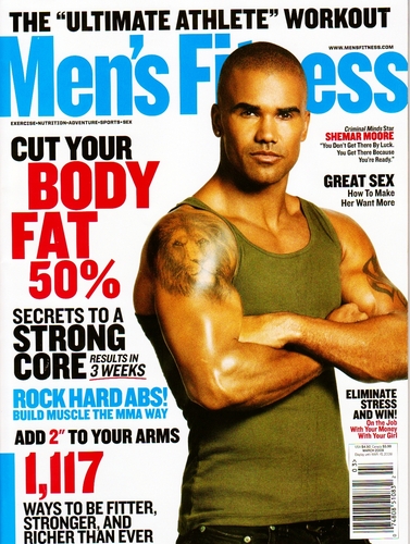  Shemar Moore - March '09 issue of Men's Health