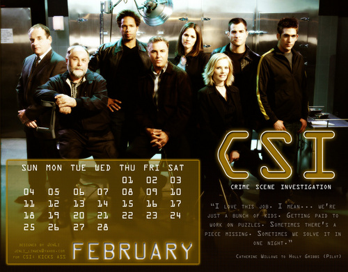  CSI Calendar 2007