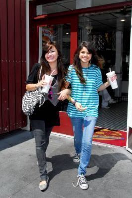  Demi and Selena