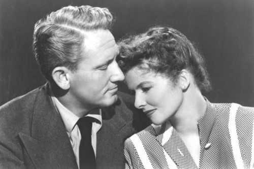 Katharine and Spencer Tracy