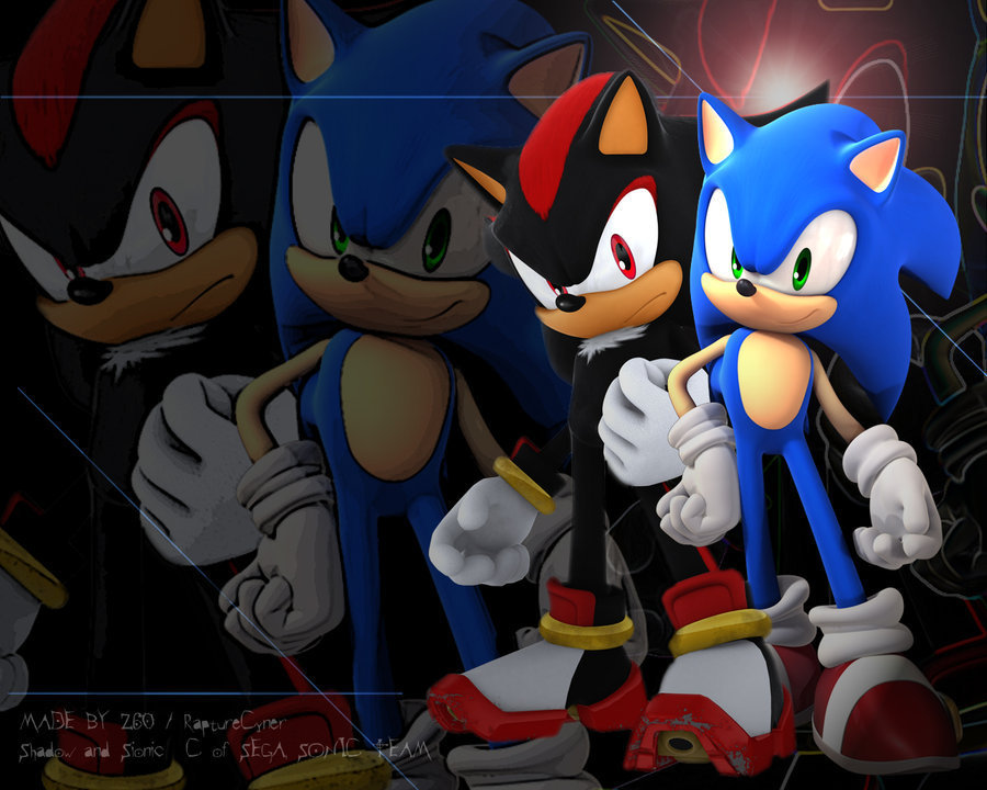 shadow wallpaper. Sonic and Shadow Wallpaper