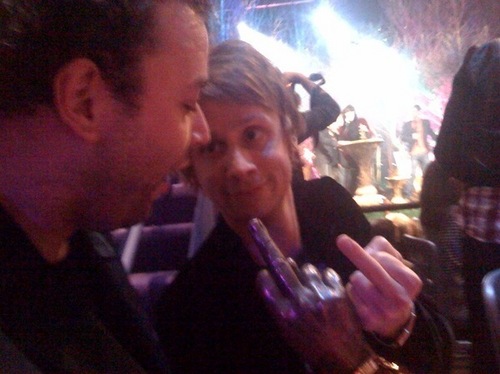  Chris & Dom at the Shockwaves NME Awards 2009