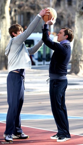  Ed and Chace on set 2.23.09