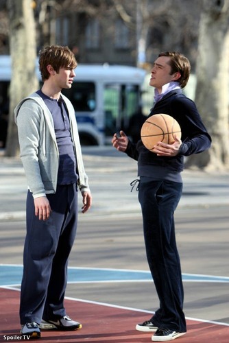  Ed and Chace on the set