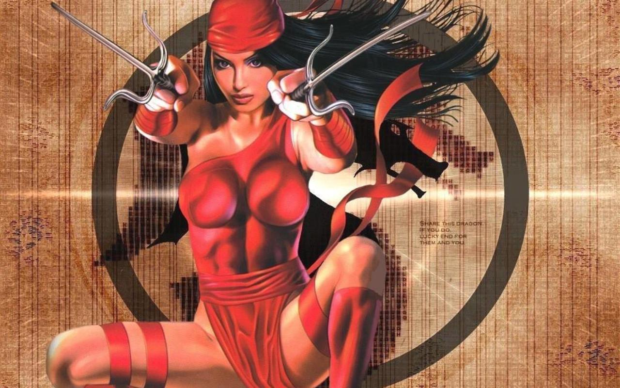 Elektra - Wallpaper Actress