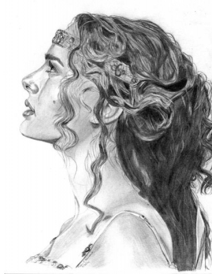 Natalie Portman drawing