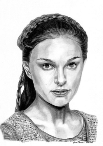  Natalie Portman drawing