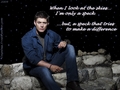 make a difference - supernatural wallpaper