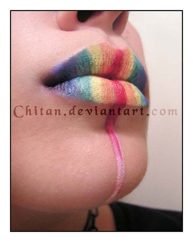 Rainbow Lips.