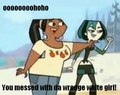 You messed with da wrong white girl! - total-drama-island photo
