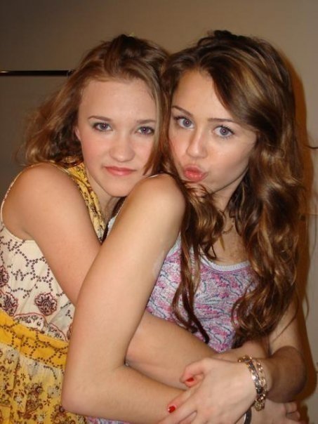 emily osment and miley cyrus together emily 