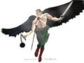 Kyle Barker's art for Hawkman - dc-comics photo