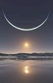 Moon and Sun - moon photo