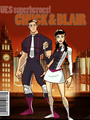 Chuck & Blair as superheroes - blair-and-chuck fan art