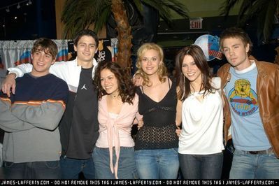  OTH cast at Planet Hollywood