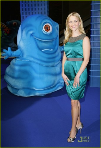 Reese @ Monsters vs. Aliens Premiere