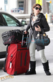 Ashley Greene leaving Vancouver - twilight-series photo
