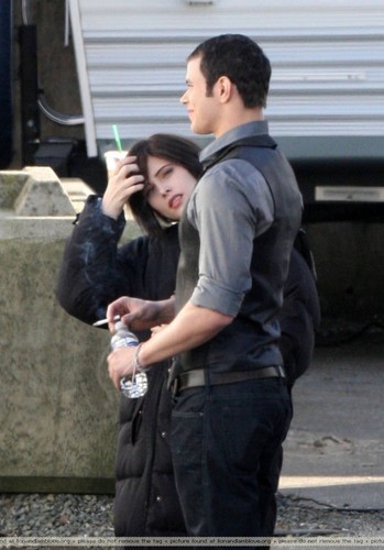 New Moon - On the Set 