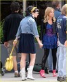 On the set of "Lily" (the spinoff) - gossip-girl photo