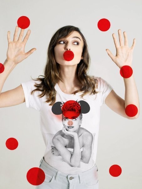 Keira Knightley Red Nose Day. Red Nose Day 2009 Campaign