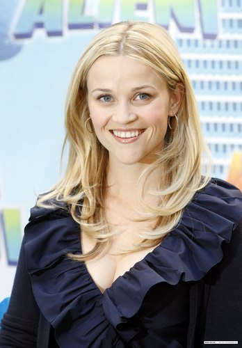 Reese "Monsters Vs. Aliens" Rome Photocall